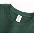 thumbnail image 5 of BXINGOHAI Men's T Shirt Short Sleeve Crew Neck T-Shirt Casual Summer Classic Basic Tee Shirts Sale Army Green,L, 5 of 6