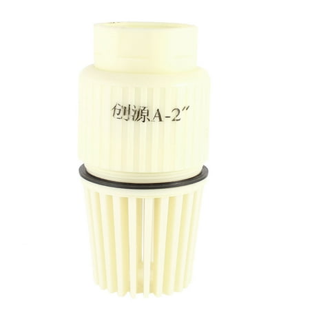 Centrifugal Jet Pumps 2 PT Female Threaded Foot Check Valve Beige