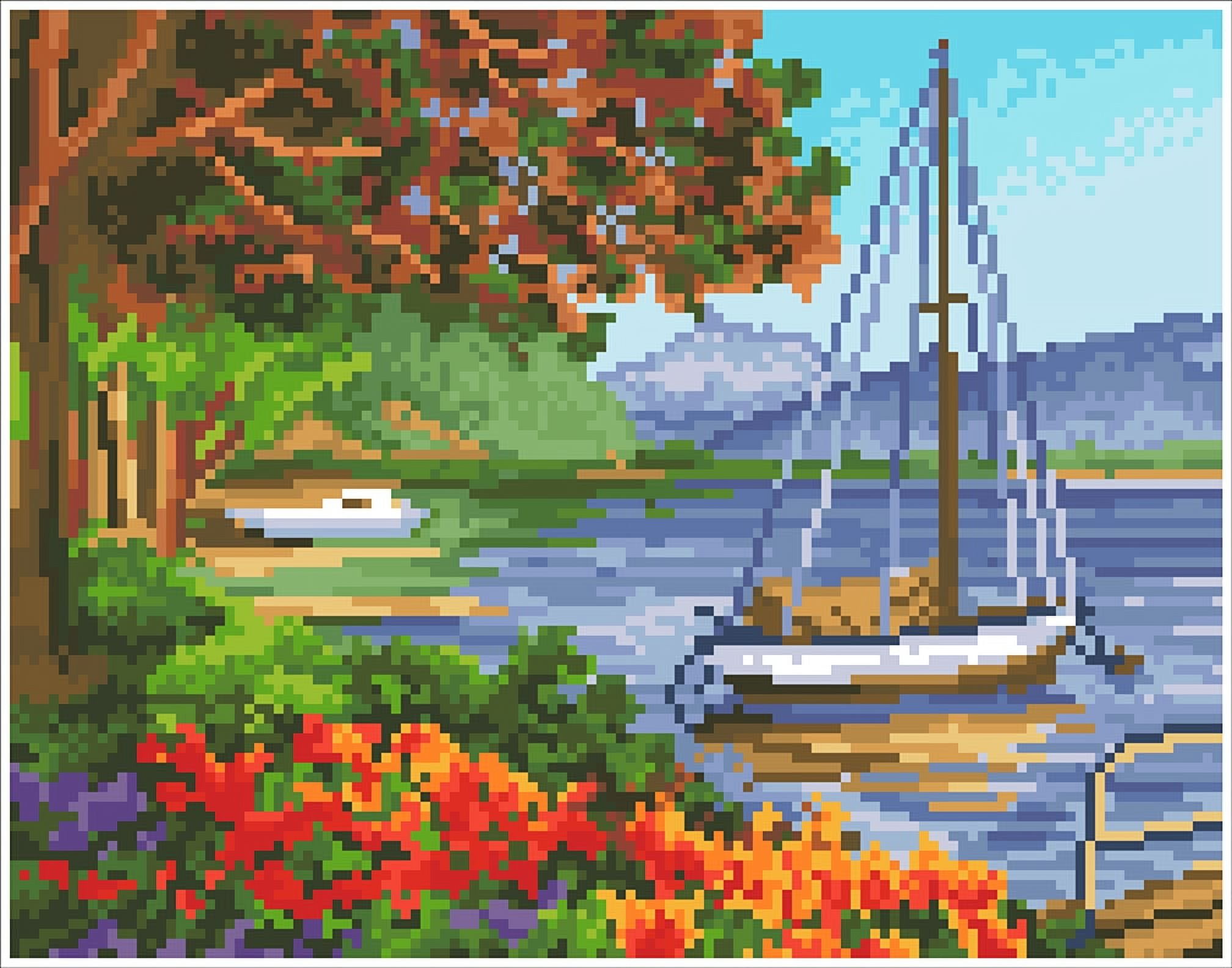 DIAMOND DOTZ® Safe Harbour Special Edition Diamond Painting Kit
