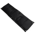 thumbnail image 4 of 7 Pocket Vertical Garden Pouch Wall Hanging Planting Bag For Flowers Space Saving Plant Grower Green Black 30X107Cm Felt Material Black, 4 of 10