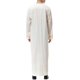 thumbnail image 3 of ZHAOCHENG Kaftan musulmán con estampado para hombre, estilo realeza islámica de Dubái, túnica retro de cuello redondo y manga larga, abaya holgada, kandoura, 3 of 4