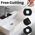 thumbnail image 3 of Pofeuu Chemistry Formulas Print Splash Guard for Sink Faucet Sink Gadgets-Splash Guard Behind Faucet Drip Catcher for Kitchen, Bathroom,Sink Mat, 3 of 7