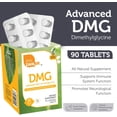 thumbnail image 2 of Zahler DMG 500mg - DMG Dimethylglycine Supplement for Endurance & Immune System Support - DMG Supplements with Amino Acid Glycine - Nootropic Brain Supplement - Kosher 1 a Day Tablets 90 Count, 2 of 6