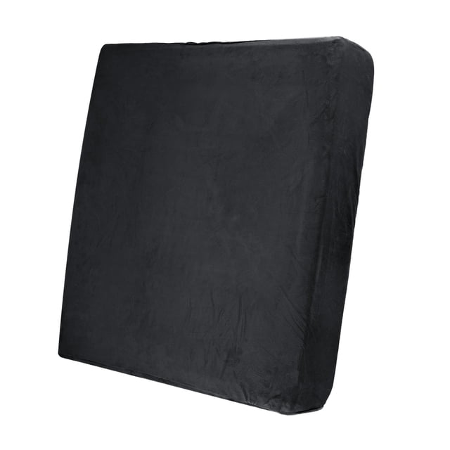 Fundas de cojín para sofá individual, funda deslizante para sofá y sillón, negra