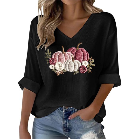 Blouses for women dressy casual Long Sleeve Polyester and Spandex Soft Clothing M Black womens blouses