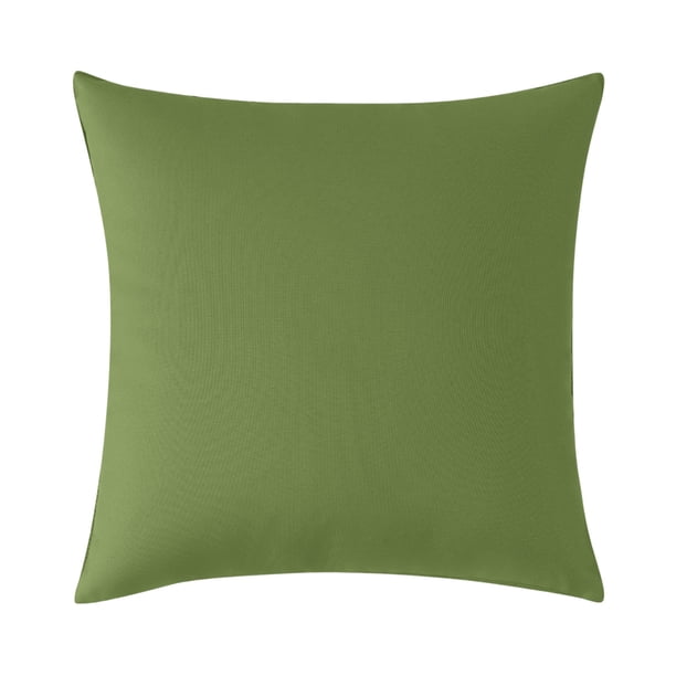 Funda de almohada impermeable para exteriores,funda de cojín sólida para muebles de patio,protector de respaldo resistente a la intemperie para jardín,piscina,terraza o porche.
