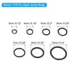 thumbnail image 2 of Uxcell 1 Set Jewelry Making Accessories Set, Open Jump Ring Black, 2 of 6