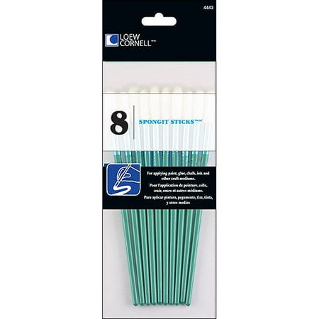 Loew-Cornell Spongit Sticks Variety Pack, 8-Pack, 8.5