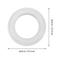 thumbnail image 4 of HLONK Kitchen Bakeware 10” Pie Crust Shield & Pizza Protector Cover White(10.79X10.79X0.67Inch), 4 of 10