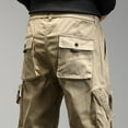thumbnail image 6 of WXLWZYWL Military Cargo Pants for Men Tactical Multi-Pocket Wear-Resistant Drawstring Waist Combat Trousers Camo Joggers Hiking Cargo Pants Slim Fit Stretch Casual Pants, 6 of 6