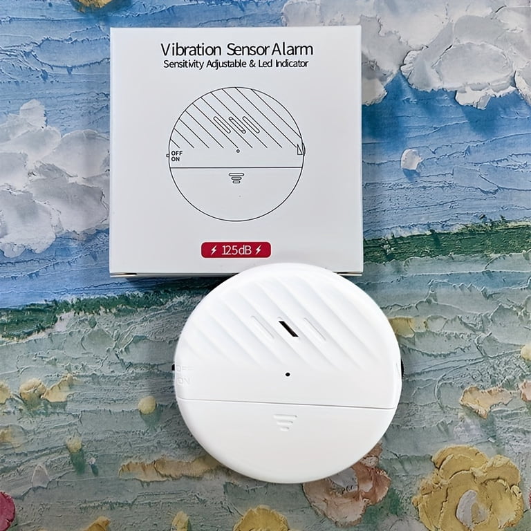 Wireless Door And Window Vibration Sensor Alarm 125dB Glass Breakage  Anti-theft Sensor Easy Install For Home Safety Protection - Walmart.com