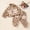k-318Brown692, variant on Toddler Winter Girls Outfit Sets 2 Piece Thickened Thermal Leopard Print Tracksuit With Long Sleeve Zip Up Hoodie And Pants For Cold Weather Back To School Soft Clothes Sets