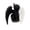 Multicolor, variant on SeekLGT Halloween Decorations Resin Black and White Cat Figurine, Cute Halloween Desk Decor with Witch Hat, Moon and Pumpkin Statue for Tabletop, Shelf, Mantel, Office, Cake Decoration, 1 pc
