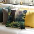 thumbnail image 3 of BANET Throw Pillow Cushion Cover, Morning Sunlight in Wilderness United States Nature, Decorative Rectangle Accent Pillow Case 24x24in, 3 of 5