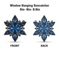 thumbnail image 2 of Lotusprinthandmade Snowflake Winter Holiday Custom Shape Window Hanging Suncatcher 3.5in – Window Hanging With Snowflake Winter Holiday Theme, 2 of 4