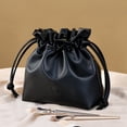 thumbnail image 4 of Qliuoazw Drawstring Makeup Bag Large Capacity Cosmetic Bag Portable Storage Pouch Travel Toiletry Bag, 4 of 6