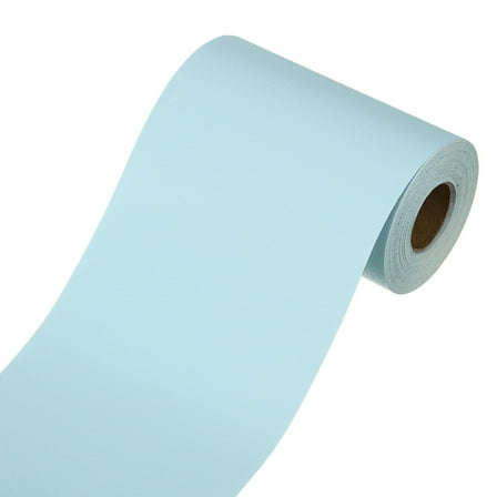 Wallpaper Border, Peel and Stick Wallpaper Borders, 3.9" x 393" Self Adhesive Mirror Frame Trim for Bedroom, Sky Blue