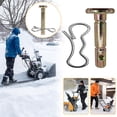 thumbnail image 2 of Snowblower Shear Pins with Cotter Pins, Heavy Duty Replacement Kit for Snow Blower Auger, Compatible with Most Brands, 2 of 9