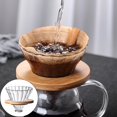 thumbnail image 4 of tamizeot Exceptional Taste Glass Pour Over Coffee Dripper Funnel Filter Versatile Household Coffee Maker Set Not Easy To Block, 4 of 6