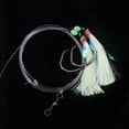 thumbnail image 2 of -Rigs 8/0 Señuelos Cebo Aparejos, Resplandor Pesca Perlas de Alto Carbono para Agua Dulce/Agua Salada D, 2 of 5