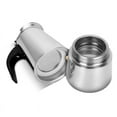 thumbnail image 2 of facefd Cafetière pour Cuisinière Espresso en Acier Inoxydable 300 ml, 2 of 9