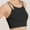 Black, variant on Great Gifts for Less Ofreoo Woman's Solid Color Backless Yoga Clothes Ventilate Sport Bras Without Steel Rim