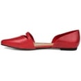 thumbnail image 2 of Brinley Co. Womens Textured Design Pointed Toe Flat, 2 of 7