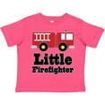 thumbnail image 3 of Inktastic Little Firefighter Fire Engine Boys or Girls Toddler T-Shirt, 3 of 5