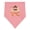 Mauve and Natural, variant on Inktastic Faux Crochet Cute Highland Cow Baby Bandana Bib