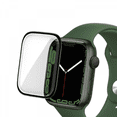 thumbnail image 1 of [3 PCS]3D Hot Bending PET & PMMA Screen Protector Film & Case Compatible for Apple Watch Series Series 7 45MM Full Coverage Self-Healing, 1 of 4
