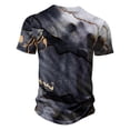 thumbnail image 4 of IROINNID Big and Tall T Shirts for Men, Lightweight Thin Basic V-Neck Tie-dye Casual Slim Blouses for Men, 4 of 4