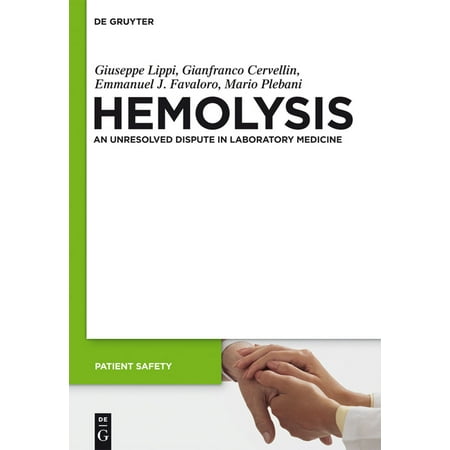 UPC: 9783110246131 | Patient Safety: In Vitro and In Vivo Hemolysis (Paperback)