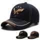 thumbnail image 2 of Gorra de béisbol de algodón y poliéster para hombre y mujer, gorra de protección solar deportiva de verano y primavera, gorra de sol con águila bordada, 2 of 6