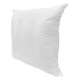 thumbnail image 3 of 22" X 22" White Polyester Blown Seam Pillow Insert, 3 of 4