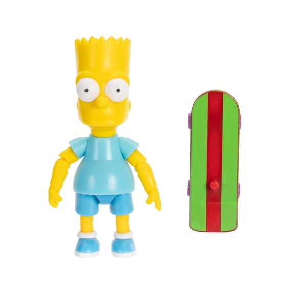 Figurine 5 po Les Simpson - Bart avec Planche à roulettes