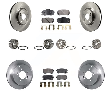 Transit Auto - Front Rear Wheel Bearings Disc Brake Rotors And Semi