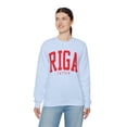 thumbnail image 7 of Riga Latvia Sweatshirt Gifts Crew Neck Shirt Long Sleeve Unisex, 7 of 7