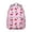 Pink-25, variant on Funny Pizza Students Backpack Foodie Food School Bag with Delicious Pizza Party Pattern, Lightweight and Adjustable Strap