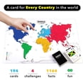 thumbnail image 4 of The World Game - Geography Card Game - Educational Games for Kids, Family and Adults - Cool Learning Gift Idea for Teenage Boys & Girls 8-12 with Map, 4 of 6