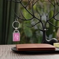 thumbnail image 4 of Effete Feline Claw Marks Scratch Rectangle Keyring Tag, 4 of 4