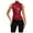 Red-B, variant on QHFBli Women's Sexy PU Leather Sleeveless Tank Tops Pleated Slim Fit Neck Asymmetrical Ruched Blouse T Shirt with Zipper