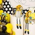 thumbnail image 3 of Molumo 2PCS Spring Honey Bumble Bee Gnomes, Sunflower Bee Decorations for Kitchen Shelf Home Tiered Tray Decor Summer Gnome Gifts for Women - Bee Decor Indoor, 3 of 7
