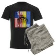 thumbnail image 6 of CafePress - Save Ukraine Stop War Pajamas - Men's Dark Loose Fit Cotton Pajama Set, 6 of 7