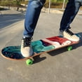 thumbnail image 4 of Mermaid Emery Skateboard Grip Tape Stickers Pack of 2 | Premium PVC Backing | 8.8x32.6in/22.4x83cm Size | Durable Skateboard Stickers, 4 of 5