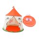 thumbnail image 5 of Tienda infantil con castillo, tipi plegable, área de diversión en el patio naranja, 5 of 9