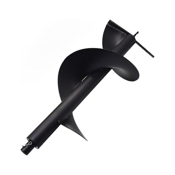 12 inch Earth Auger Drill Bit, Garden Plant Flower Bulb Auger Rapid Planter Bulb for Auger Machine Head with 3/4 inch Shaft