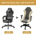 thumbnail image 3 of Y YUNHSOM Gaming Chair Cover, Ergonomic Office Computer Game Chair Slipcovers(Coffee), 3 of 11