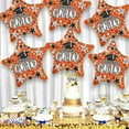 thumbnail image 2 of PMU Graduation Congrats Grad Star Orange 18 Inch Mylar Balloon Pkg/5, 2 of 7