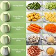 thumbnail image 2 of Multifunction Cheese Grater Kitchen Food Tools Chopper Beige, 2 of 5
