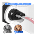 thumbnail image 3 of Molinillo Lima Corta Uñas Eléctrico Para Perros Gatos con Luz Led, Limador De Uñas para Mascotas USB Recargable Xtellar blanco, 3 of 3